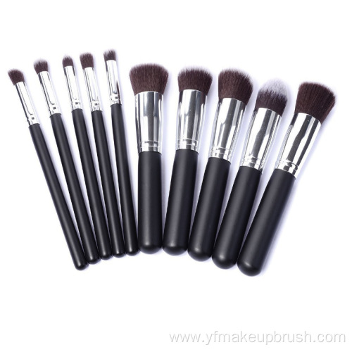 10PCS Powder Foundation Eye shadow brush